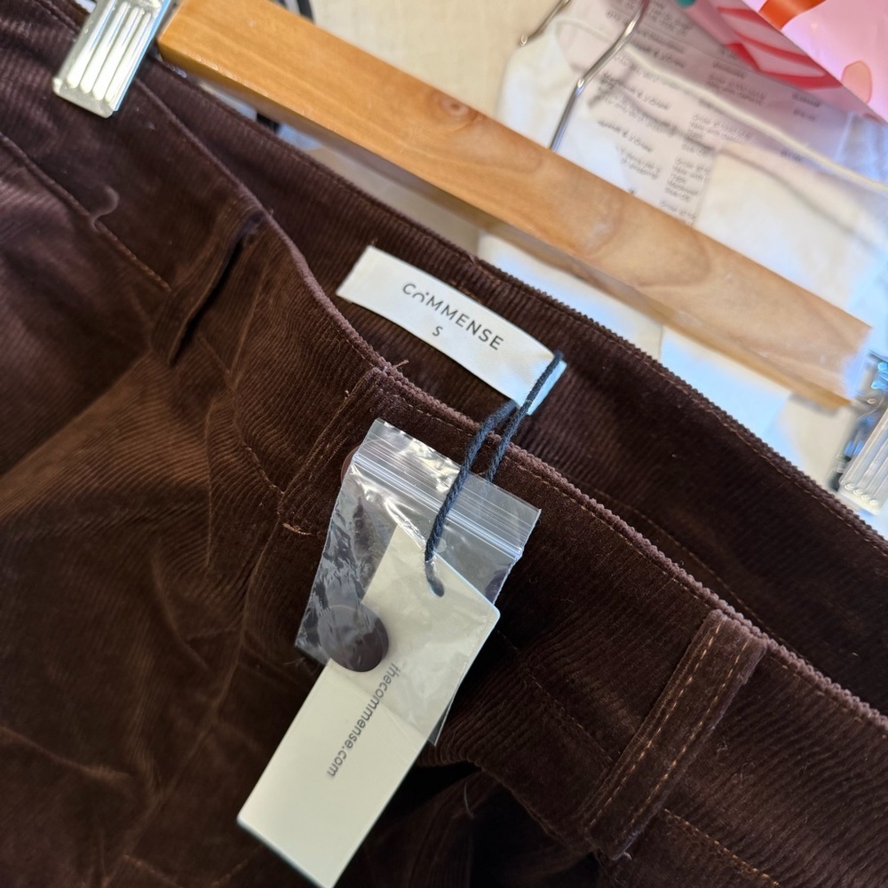 NWT Mid-Waist Corduroy Wide-Leg Pants - Picture 5 of 8